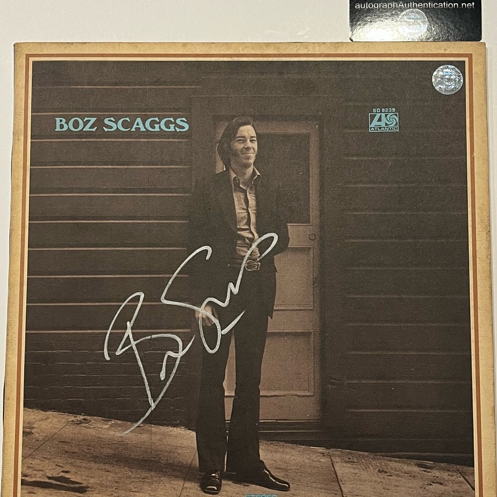 Boz Scaggs Autographed Vinyl Record with Authentication